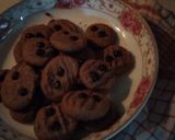 Foto langkah ke 5 dari resep Choco cookies teflon 4 bahan simple.