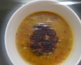 A picture of step 7 of Soya lauki kofta curry.