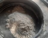 A picture of step 3 of Wheat Flour Eggless Christmas Cake.