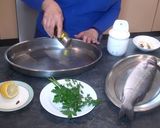Foto del paso 1 de la receta Lubina al ajillo