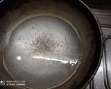 A picture of step 1 of Palak Paneer.