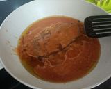 Foto del paso 4 de la receta Lomo de cerdo en salsa de papaya y naranja sobre cama de arroz