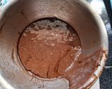 Foto langkah ke 4 dari resep Brownies Ketan Hitam Kukus.
