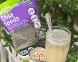 Hình bước làm 2 của món Sữa đậu gà hạt chia