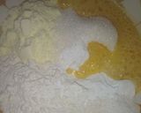 A picture of step 1 of Eggless pancake.