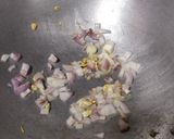 A picture of step 1 of Aloo Maithi (Fenugreek) leaves stuff Paratha.
