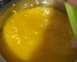 A picture of step 2 of Sindhi Style: 'Lal Math' or 'Lal Saag Dal'.