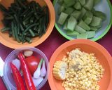 Foto langkah ke 1 dari resep 10. Sayur Asem.