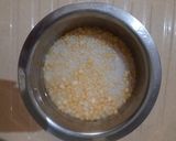A picture of step 1 of Mix dal vegetable handavo (indian cake).