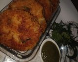 A picture of step 10 of Crispy aloo tikki.