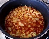Szalonnás lecsós sült tarja recept fázis 4 fotója