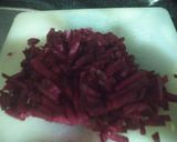 A picture of step 1 of Beetroot mix walnut cutlets.