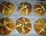 Foto langkah ke 8 dari resep Homemade Korean Garlic Cheese Bread.