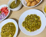 A picture of step 11 of Masala puri.