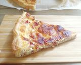 A picture of step 6 of Quiche Lorraine.