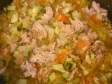 Tomate gratinado relleno