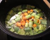 Foto del paso 3 de la receta: Sopa de verduras, forun culos, y arroz