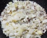 A picture of step 4 of Aloo ka bharta.