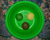 Foto langkah ke 5 dari resep Kue Tambang Coklat Pandan / Kue Colok / Kue Plintir.
