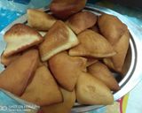 A picture of step 2 of Soft Saffron mandazi#mycreativesoftmandazicontest#4wkschallenge#.
