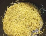 A picture of step 2 of Curried Rice and Vermicelli with Gravy.