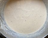 A picture of step 3 of Bihari Malpua.