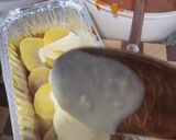 Gambar langkah 6 resipi Lasagna Kentang.