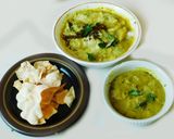 A picture of step 7 of Rice with Ash Pumpkin Porichcha Koottu.
