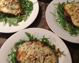 Portobello gomba paradicsomos pesto-val recept fázis 5 fotója