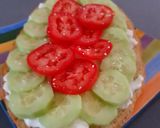 Une image de l'étape 1 de Bruschetta cœur de burrata #posterestival.