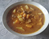 Foto del paso 4 de la receta: Calabaza y papas con carne