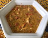 Une image de l'étape 15 de Poulet aux poivrons rouges crème et parmesan.