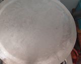 A picture of step 6 of "Pizza" egg.