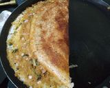 A picture of step 10 of Hydrabadi masala dosa.