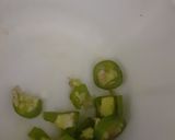 A picture of step 1 of Spring onion paratha.
