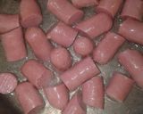Foto del paso 1 de la receta: Guiso de arroz con salchichas a mi gusto
