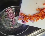 Foto del paso 4 de la receta: Hamburguesa de Garbanzos especiados, cebolla y pimiento rojo