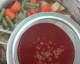 A picture of step 6 of Simple Mole de Olla.