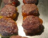 A picture of step 3 of Stuffed Peppers Sausage, Beef, and Apples.