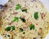 Tejszínes gomba mártás 🍄 recept fázis 3 fotója