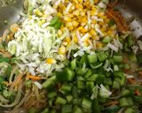 A picture of step 14 of Paneer Corn Fried Rice.