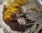 A picture of step 2 of Whole wheat chocolate cake.