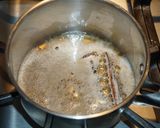 A picture of step 1 of Jeera rice.