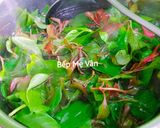 Hình bước làm 2 của món Canh chay đậu hủ nấu mướp và rau