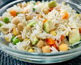 Foto del paso 7 de la receta: Ensalada de arroz vegetal