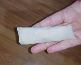 A picture of step 5 of Chicken vegetable spring rolls.