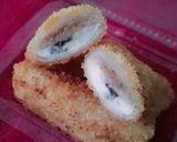 Foto langkah ke 9 dari resep Roti gulung sosis mayo.
