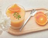 عکس مرحله 3 از دستور محلبی دو رنگ پرتقالی