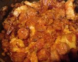 A picture of step 6 of Tripe Stew with Chorizo and Ham.