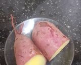 A picture of step 1 of Sweet Potato Mousse (Fasting special).